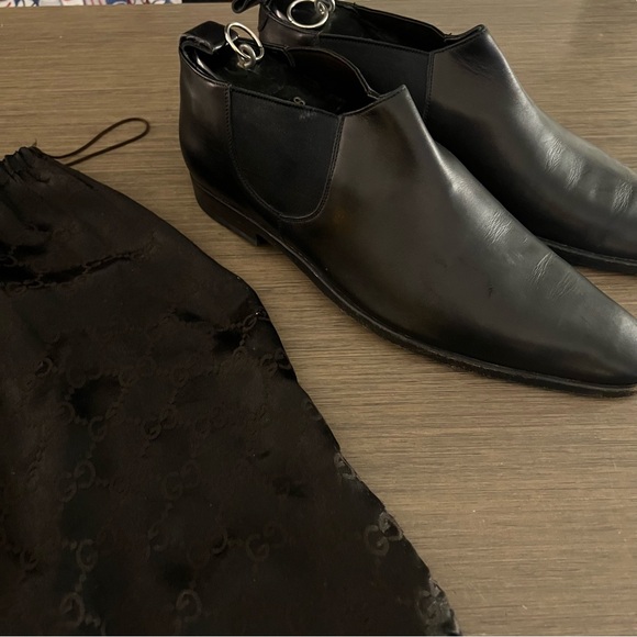 Vintage GUCCI Men’s Slip On Dress Shoes - Picture 3 of 16